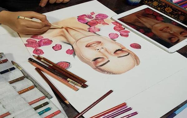 عکس وسایل رشته گرافیک