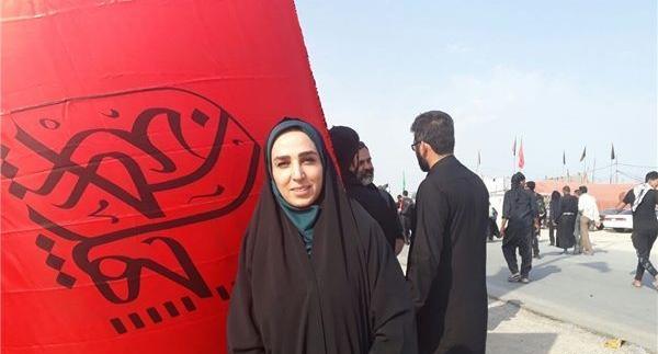 عکس سردار در کربلا