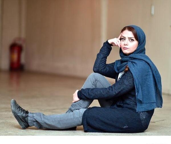 عکس بدون روسری شبنم فرشادجو
