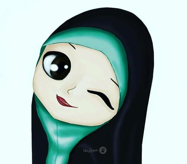 عکس دختر چادری عروسکی