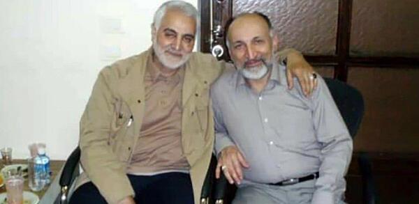 عکس نوشته شهادت سردار حجازی