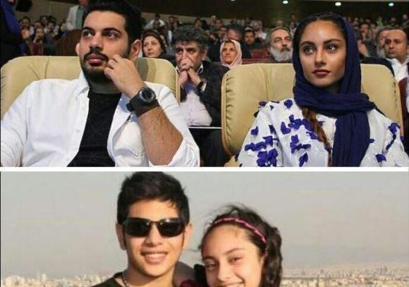 عکس ترلان پروانه و شوهرش