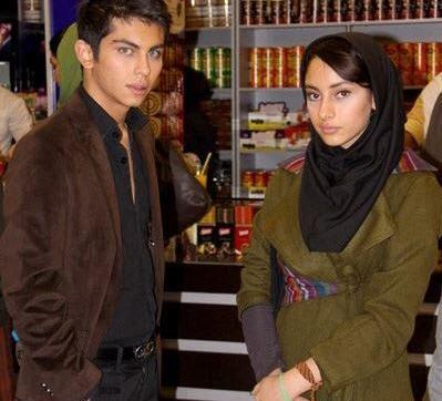 عکس ترلان پروانه و شوهرش