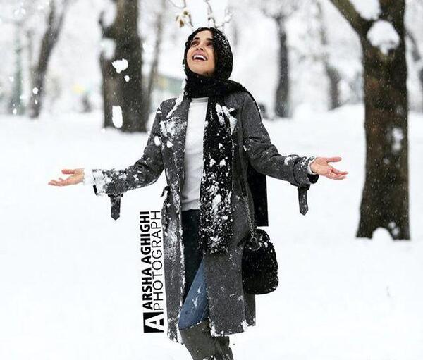 عکس تولد الهه حصاری