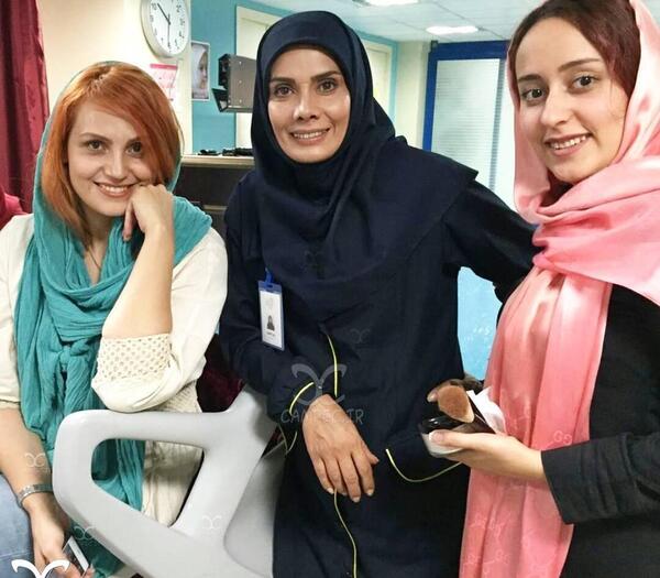 عکس فاطمه گودرزی در فیلم پرستاران