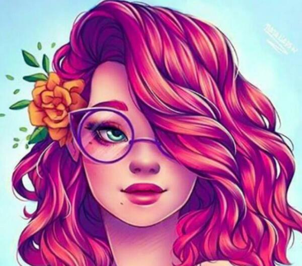عکس پروفایل دخترانه عینک دار