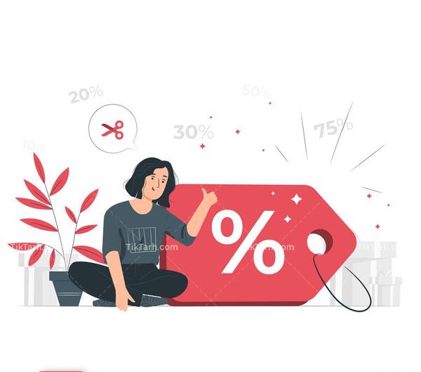 عکس دانلود وکتور تخفیف