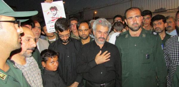 عکس گرفتن شهید حججی