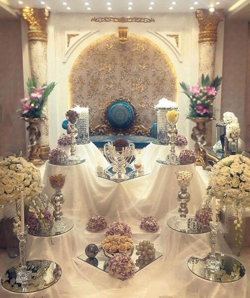 عکس سفره عقد ساده