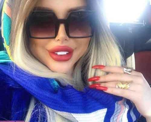 عکس دختر خوشتیپ با عینک دودی