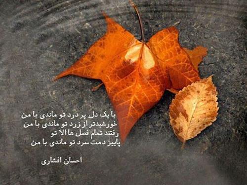عکس نوشته پاییز جانم