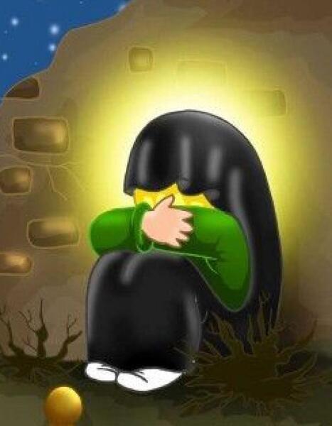 عکس نقاشی حضرت رقیه