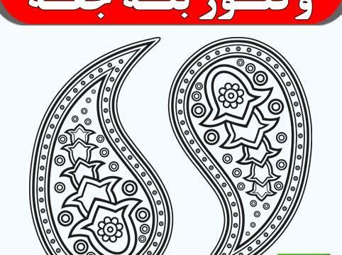 عکس دانلود وکتور بته جقه