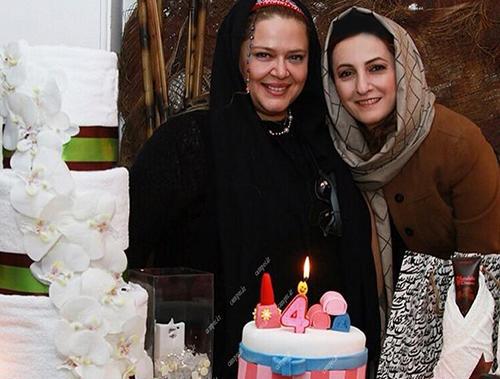 عکس شقایق دهقان با بهاره رهنما