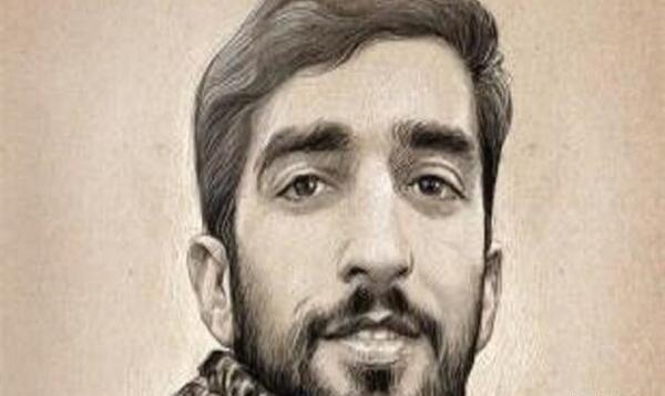 عکس تصویر شهید حججی هنگام اسارت