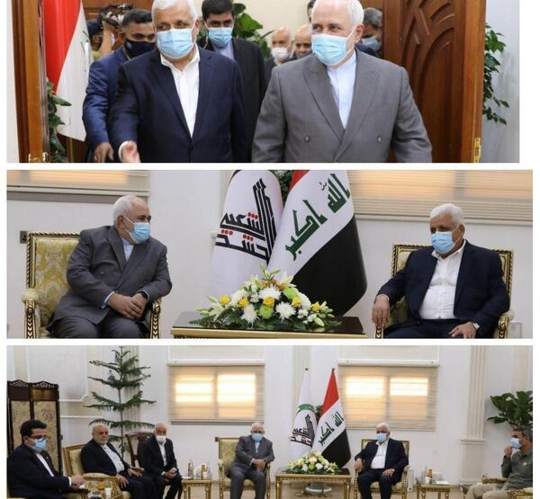 عکس ظریف پرچم ایران