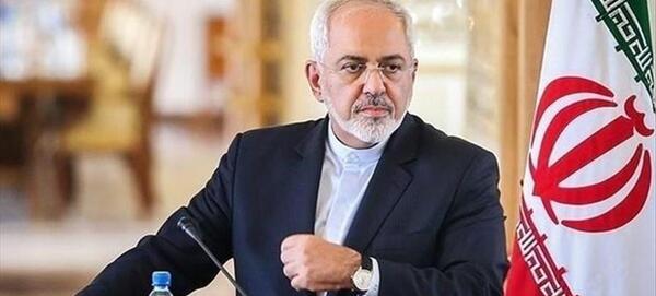 عکس ظریف پرچم ایران