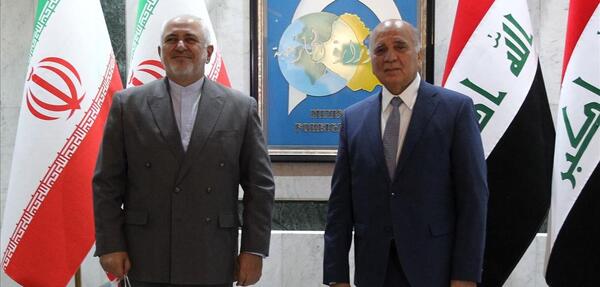 عکس ظریف پرچم ایران