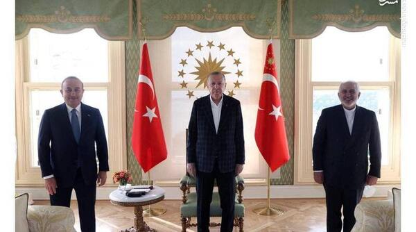 عکس ظریف پرچم ایران