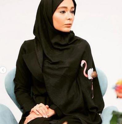عکس با حجاب سانیا سالاری