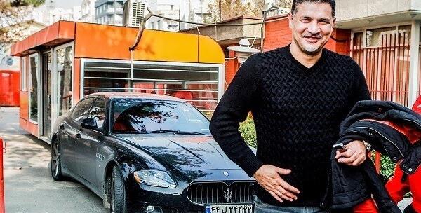 عکس ماشین علی کریمی