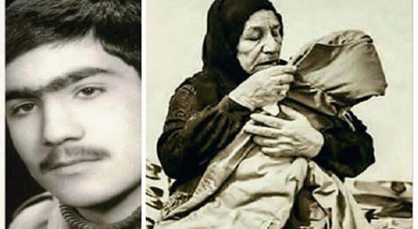عکس مادر و فرزند شهید