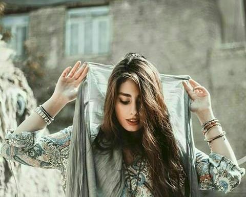 ژست عکس دختر خوشگل برای پروفایل