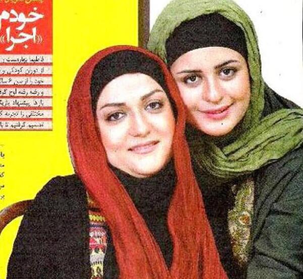 عکس فاطیما بهارمست و مادرش