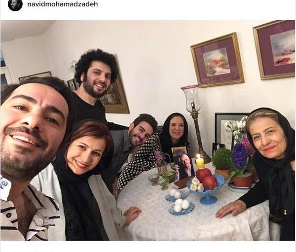 عکس داوود رشیدی با خانواده
