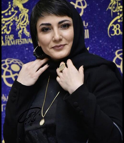 عکس سمیرا حسن پور در جشن حافظ