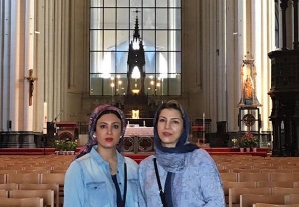 عکس مادر حدیثه تهرانی
