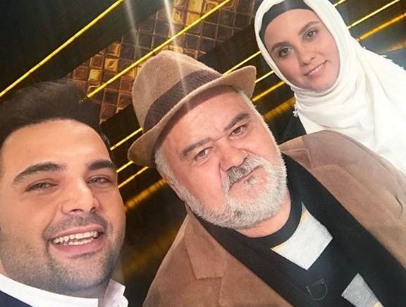 عکسهای اکبر عبدی با خانواده