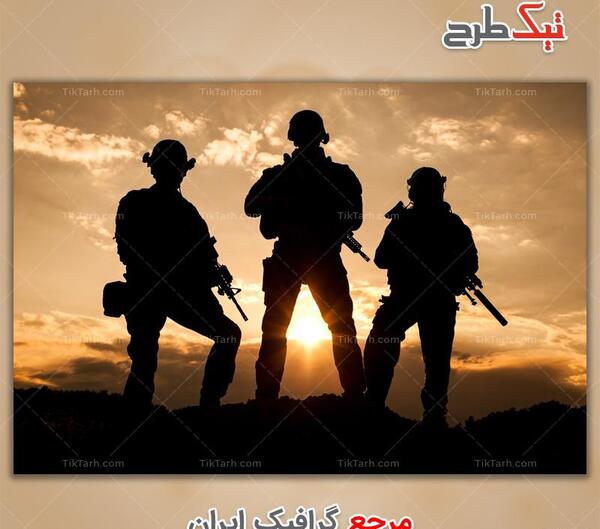 عکس پروفایل تکاور ارتش