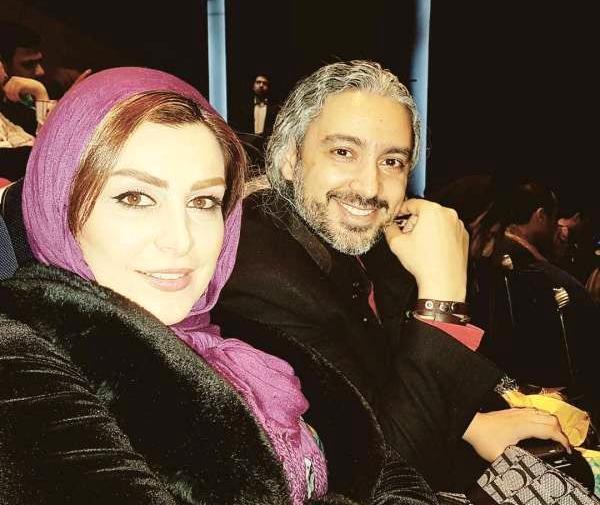 عکس ماه چهره خلیلی و همسرش