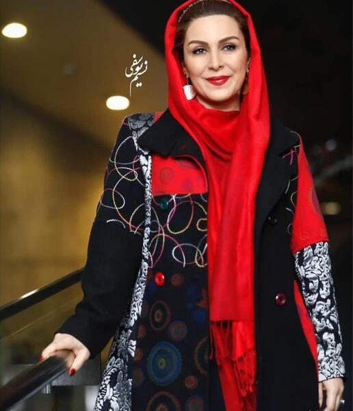عکس ماه چهره خلیلی و همسرش