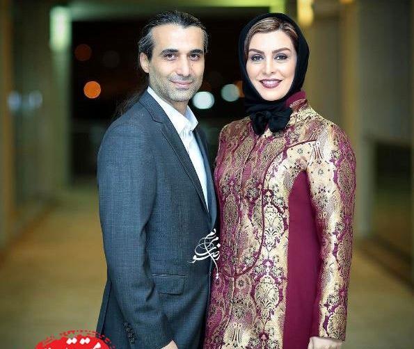 عکس ماه چهره خلیلی و همسرش