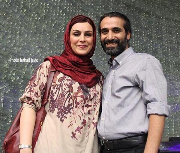 عکس ماه چهره خلیلی و همسرش