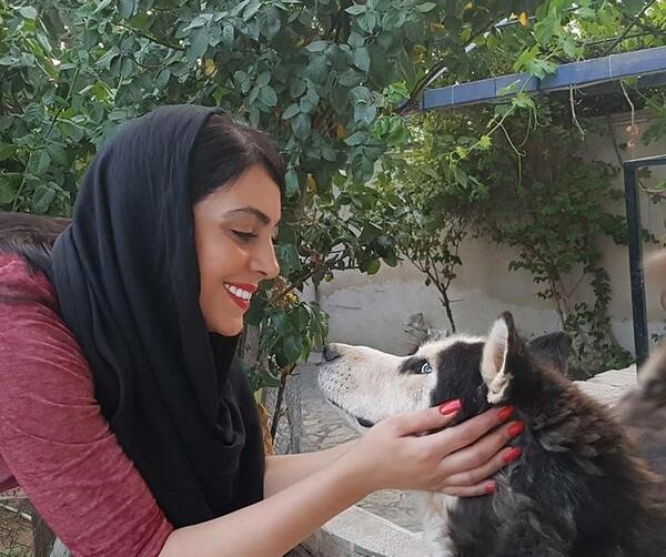 عکس حیوان خانگی رویا نونهالی