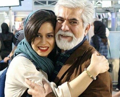 عکسهای حمیدرضا پگاه و دخترش