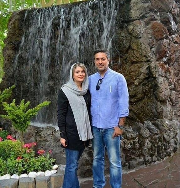 عکسهای حمیدرضا پگاه و دخترش