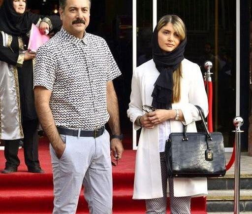 عکسهای حمیدرضا پگاه و دخترش