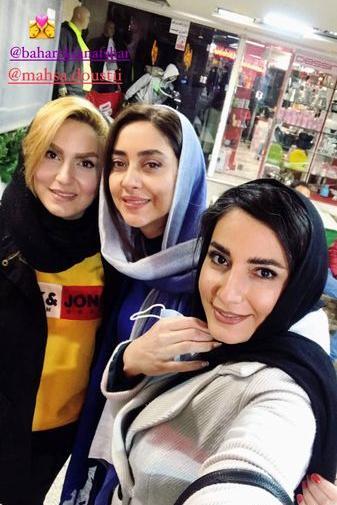 عکس بهاره کیان افشار و دوستانش
