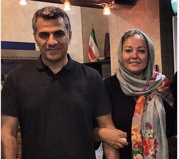 عکس تصاویر رزیتا غفاری و همسرش