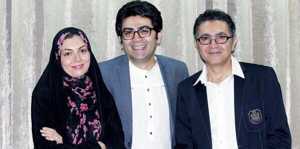 عکس همسر فرزاد حسنی مجری