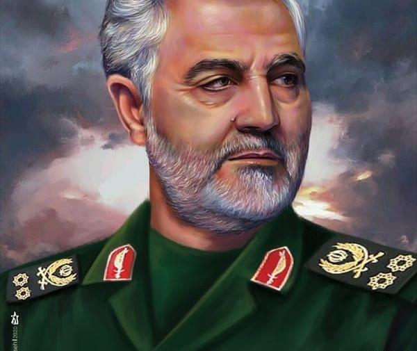 عکس حاج قاسم سلیمانی قشنگ