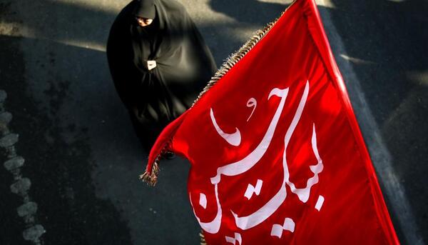 عکس ثواب پرچم زدن برای امام حسین