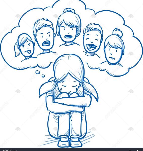 عکس نقاشی غمگین دخترانه
