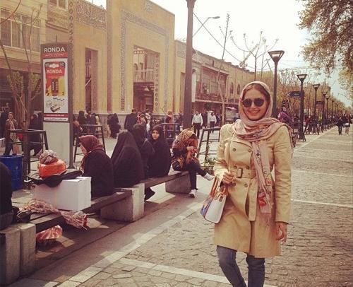 عکسهای الناز شاکردوست در لندن