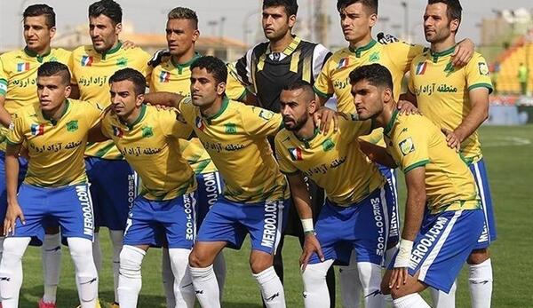 عکس بازیکنان تیم نفت آبادان