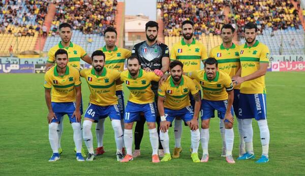 عکس بازیکنان تیم نفت آبادان